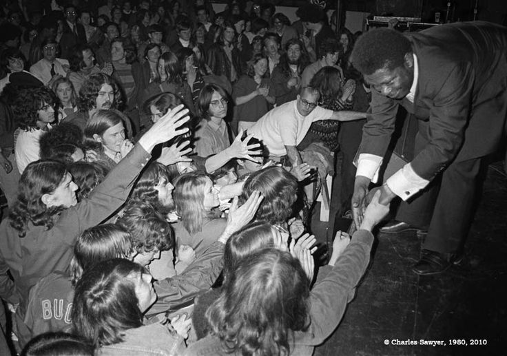 B.B. King at Northeastern University in 1970