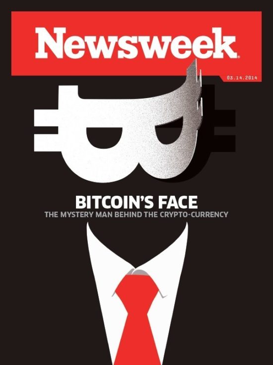 bitcoins newsweek going