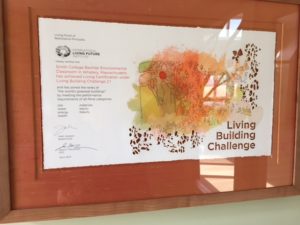 Smith College's Living Building certification